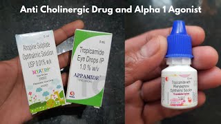 Cycloplegia and Mydriasis | Pharmacology