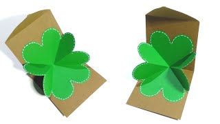 St. Patrick's Day Lucky Shamrock Clover Pop Up | ASMR