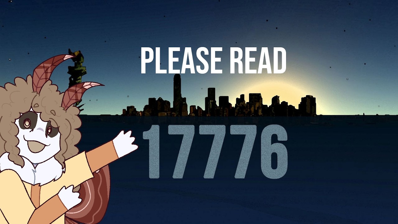 why you should read 17776(/20020) - YouTube