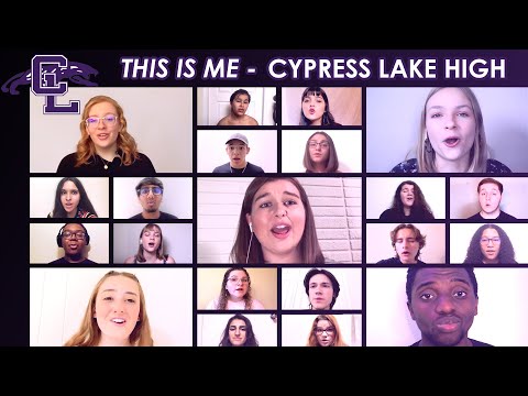 Incredible A Cappella Performance of This Is Me! - Cypress Lake High School