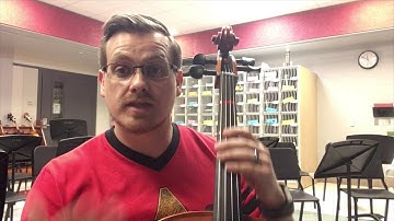 Cello - G major scale & arpeggio in 1 octave