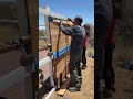 Duck coop build part 2! Today we worked on the siding. #Shorts #simplychickensofficial