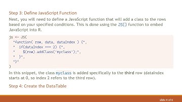 How to Add a Custom Class Label to DataTable Rows in R Shiny