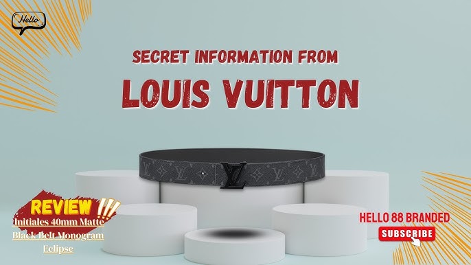 UNBOXING/REVIEW LOUIS VUITTON REVERSIBLE BELT! 