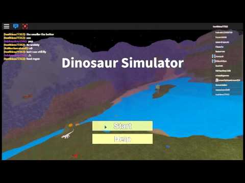 New Traveling Technique Dinosaur Simulator Youtube - roblox christmas special gift box gilch in dinosaur simulator map new 2015 codes