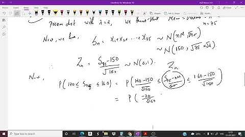 CENTRAL LIMIT THEOREM||