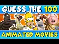 Animated Movie Challenge Quiz