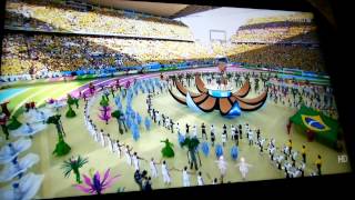 Ceremonia de inauguracion Brasil 2014