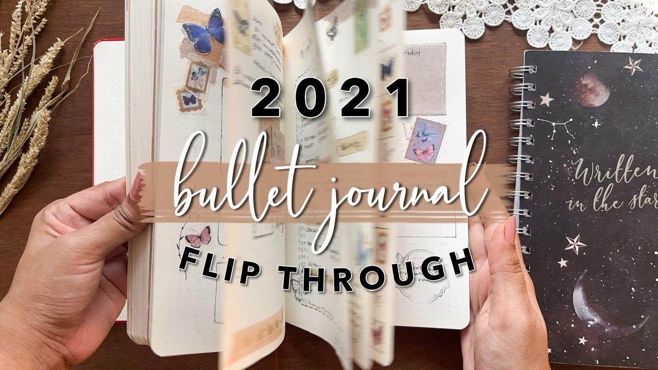 2021 Bullet Journal Flip Through ✨ A Year in Bullet Journal