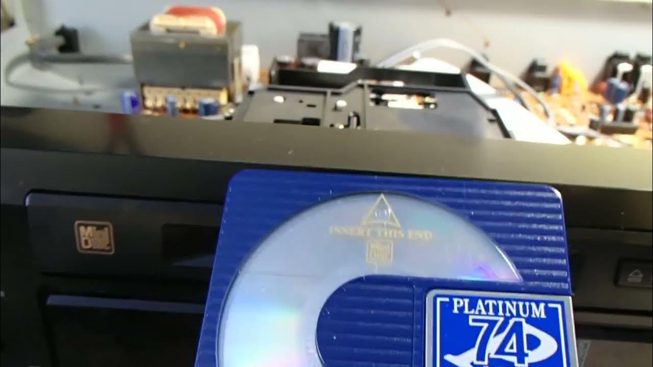 РЕМОНТ MINIDISK SONY MDS JE520 YouTube