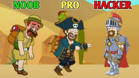 NOOB vs PRO vs HACKER - Pull Him Out