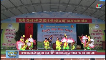 Ngày hội đọc sách trường Tiểu học Ngọc Liên