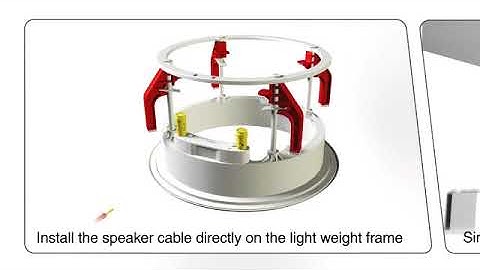 In Ceiling CI600 Installation Video