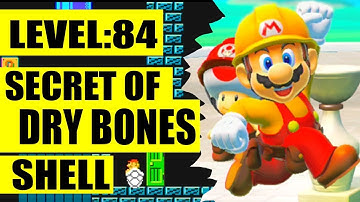 SUPER MARIO MAKER 2 - LEVEL 84: Secret of the Dry Bones Shell Completed