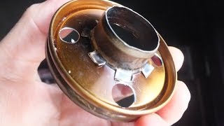 アルコールストーブ-5　猫缶がトップバーナーに変身-1　alcohol burner