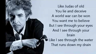 Bob Dylans Masters of war with lyrics Bob Dylans Masters of war with lyrics