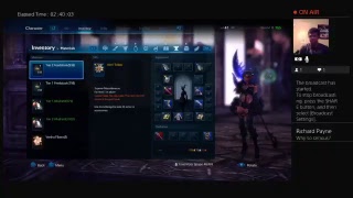 TERA Valkyrie on PS4 grinding stream