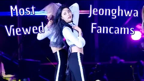 Most Viewed Jeonghwa Fancams | EXID