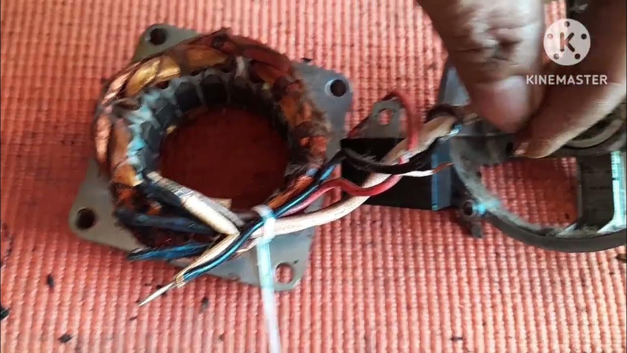 Repair electric fan!! fixing bypass wiring replace thermal fuse(artbhong)ATDIYTV YouTube