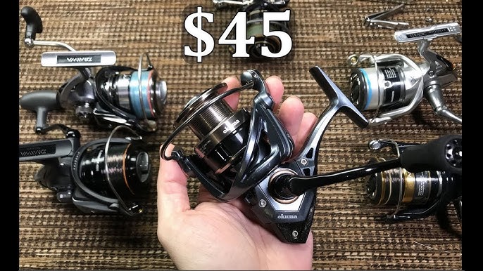 My favorite fishing rods/reels. Baitcaster is a lews Mach I. Open face is  an okuma ceymar I got as a door prize at a trout pond competition. :  r/tacklebox