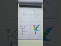 Letter Drawing Easy #shorts #numbers #easydrawing #trending