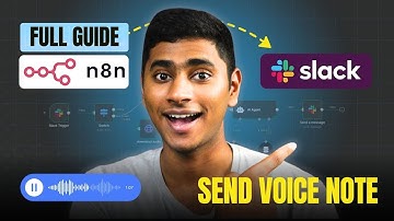Connect Your n8n Agent to Slack — Chat via Threads & Voice Notes from slack to n8n