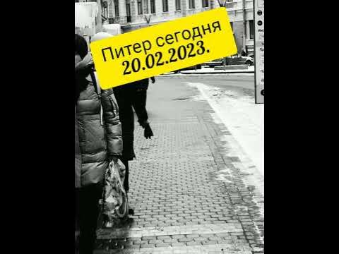 Питер. 20.02.2023/2. Погода в Санкт-Петербурге. Питер сегодня.Погода в ...