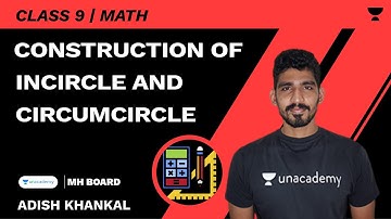 Construction of Incircle and Circumcircle | SSC 9 | Math | Adish Khankal