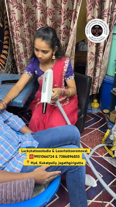 #tattooremoval Hyderabad ☎️9951066724 & 7386896855 #luckytattoostudio #lasertattooremoval #ink