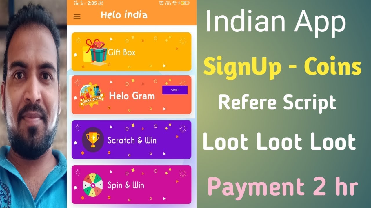 Hello india App Unlimited Trick || Hello india App Se Paise Kaise Kamaye