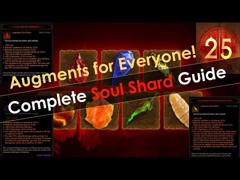 Diablo 3 Season 25 Complete Soul Shard Guide   Augments for Everyone!