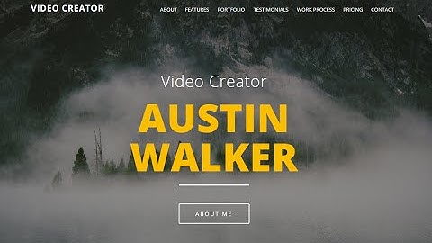 Adobe Muse Template "Video Maker" |  How to edit "first screen" section?