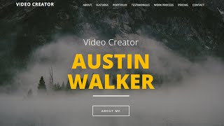 Adobe Muse Template "Video Maker" |  How to edit "first screen" section? screenshot 5