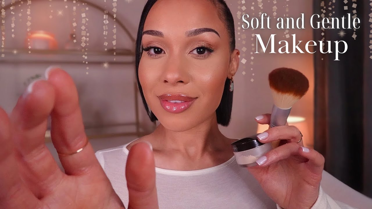 ASMR Pampering You | Doing Your Makeup | Soft Brushes & Personal Attention For Relaxation