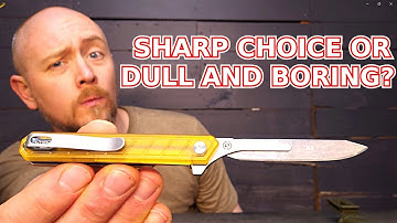 Knife Trends! Are Folding Scalpels any good? Featuring Olitans G046 Folding Scalpel