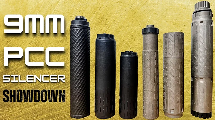 9mm PCC Silencer Showdown — B&T Vers 36 Ti vs HUXWRX Flow 9K Ti + SQD-M, Impuls