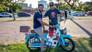 Charla con Pablo Imhoff, el youtuber que se va de Ushuaia a Alaska en una moto de 1992