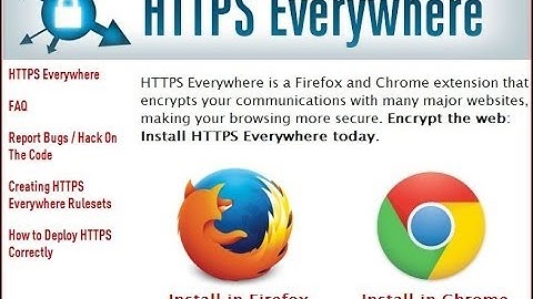 Encrypt the web: Install HTTPS Everywhere today