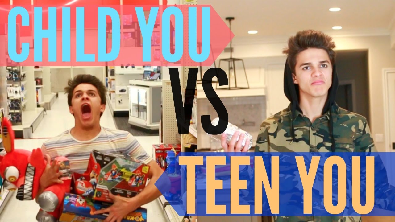 Download Child You VS Teenage You! | Brent Rivera