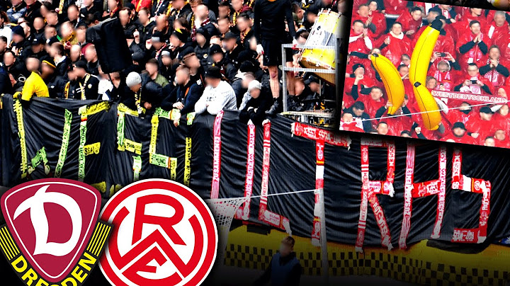 Gezogenes Material, Ossi-Bananen & Choreo! (Dresden - Essen 2:1)
