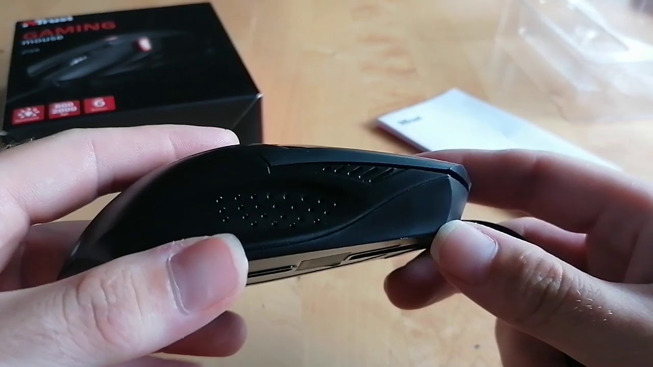 Trust Ziva Gaming Mouse Unboxing Youtube