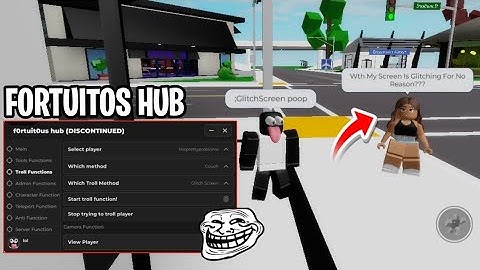 [NEW] Fortuitos Hub Script Brookhaven | Hydrogen/Fluxus/ArceusX/Delta/VegaX - Roblox Script
