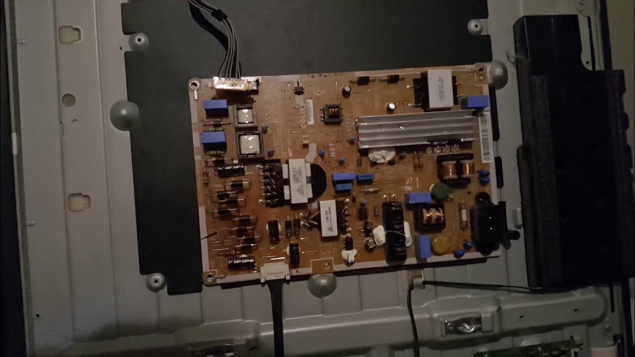 Fixing Samsung smart TV that doesn't power on just blinks YouTube
