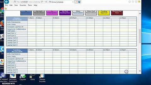 Resource Scheduler Tutorial