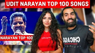 🇮🇳 I KNOW A FEW 🔥 REACTING TO Top 100 Hit Songs Of UDIT NARAYAN | (foreigners reaction)