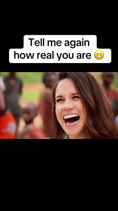 Meghan Markle in Rwanda, giving us her best Julia Roberts audition. Rwanda 2016