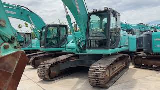 รถแบคโฮเข้ามาใหม่ KOBELCO sk210-9LC sk210-9มาใหม่3คันรุ่นนี้สวยทุกคัน #บางนาแทรคเตอร์ #excavator