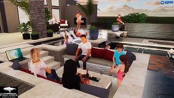 Custom Pool Design By: Kevin Hernandez 2024