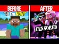 Minecraft Players THEN vs. Minecraft Players NOW
