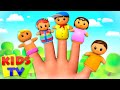 The Finger Family Song | Daddy Finger | Family Fun + Preschool Nursery Rhymes & Baby Songs - Kids Tv